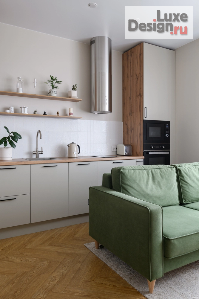 Дизайн интерьера трехкомнатной квартиры "Квартира в скандинавском стиле" (фото 1)