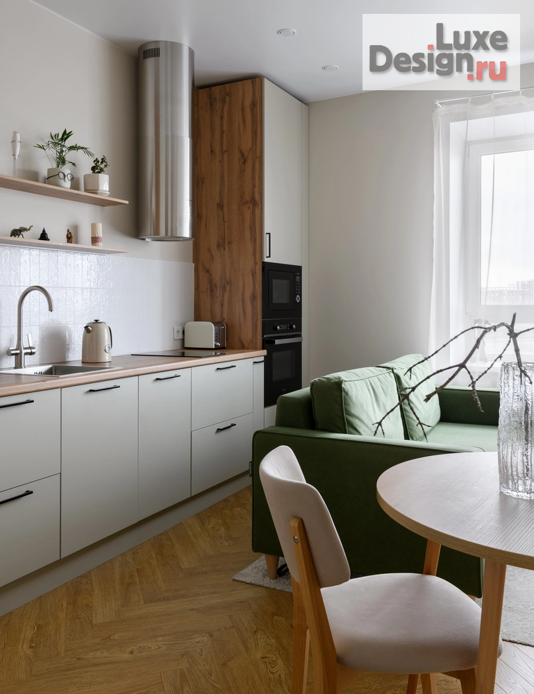 Дизайн интерьера трехкомнатной квартиры "Квартира в скандинавском стиле" (фото 10)