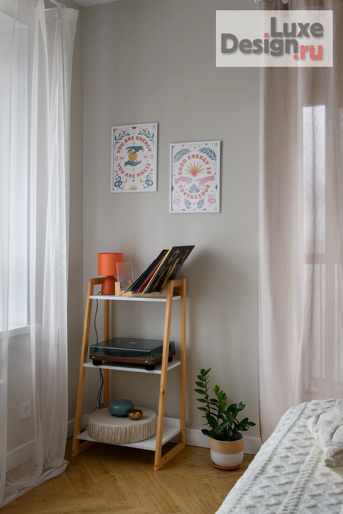 Дизайн интерьера трехкомнатной квартиры "Квартира в скандинавском стиле" (фото 13)