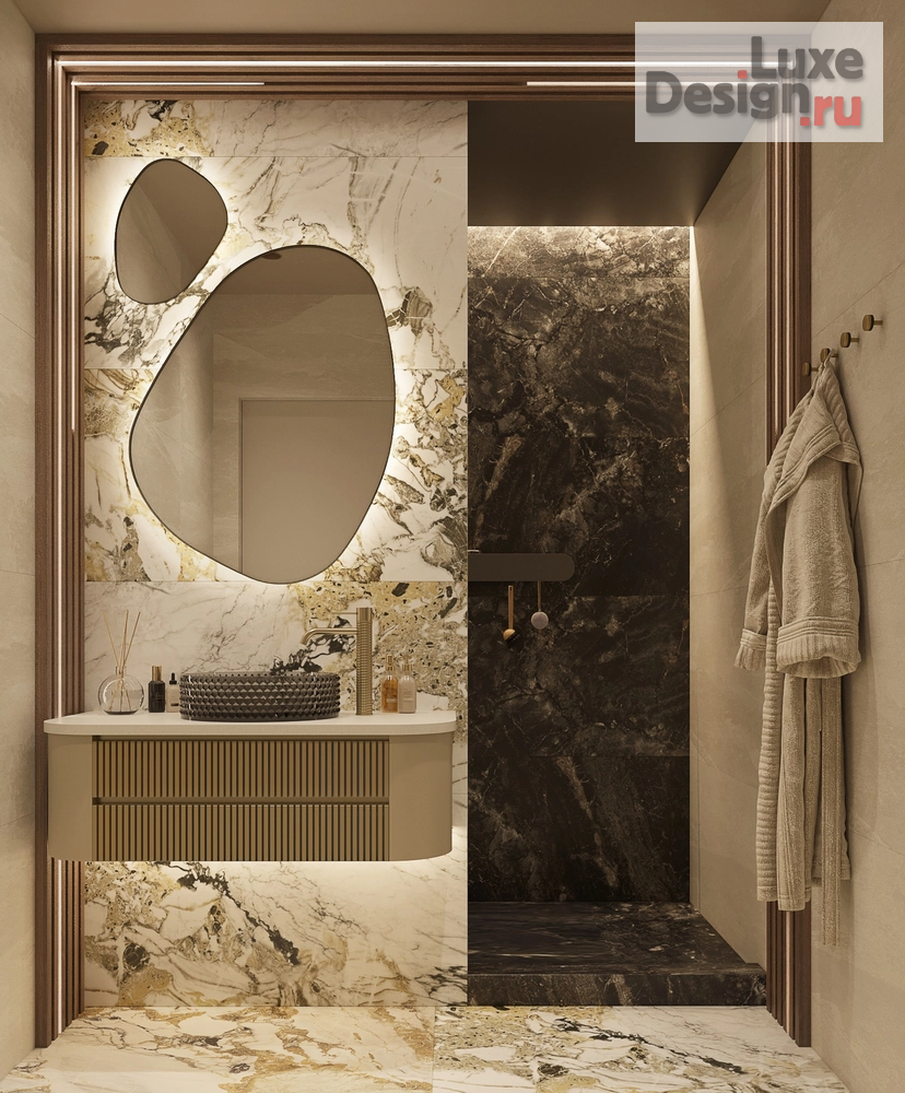 Дизайн интерьера квартиры "Дизайн квартиры в г. Новосибирск, ЖК Державина 50." (фото 6)