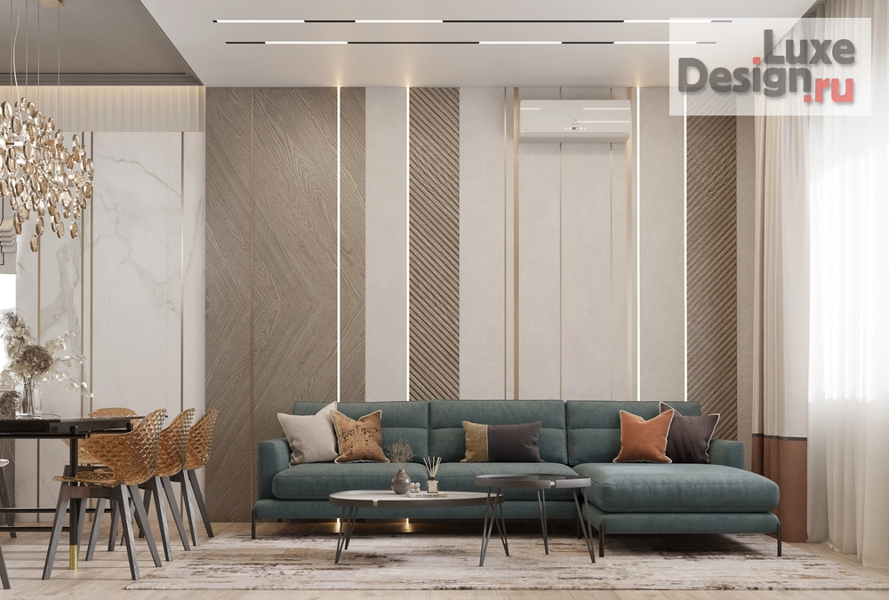 Дизайн интерьера коттеджа "Дизайн интерьера частного дома в пос. Кольцово" (фото 8)