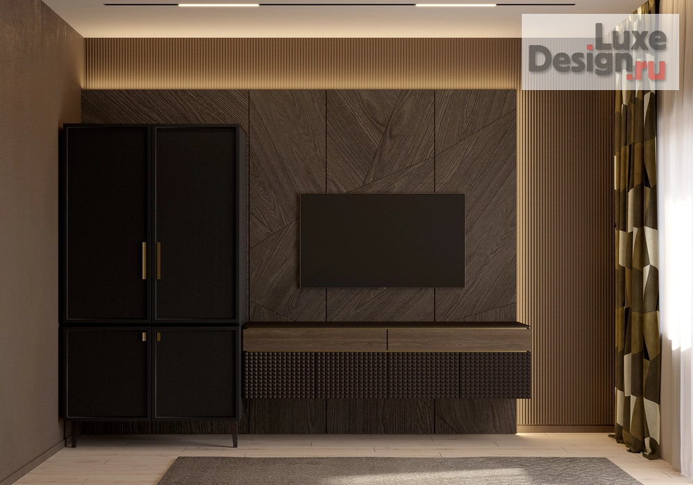 Дизайн интерьера коттеджа "Дизайн интерьера частного дома в пос. Кольцово" (фото 23)