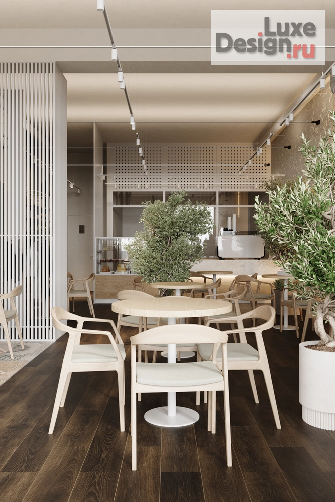 Дизайн интерьера кафе "КОФЕЙНЯ "РУМС", НОВОКУЗНЕЦК" (фото 2)