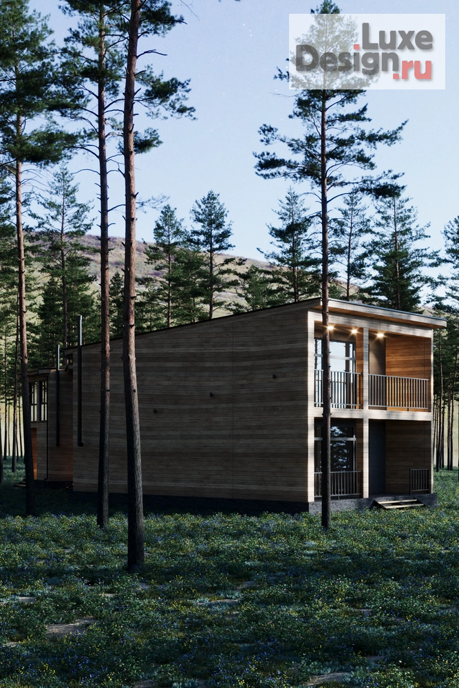 Общественная архитектура "БАЗА ОТДЫХА. ГОРНЫЙ АЛТАЙ" (фото 6)