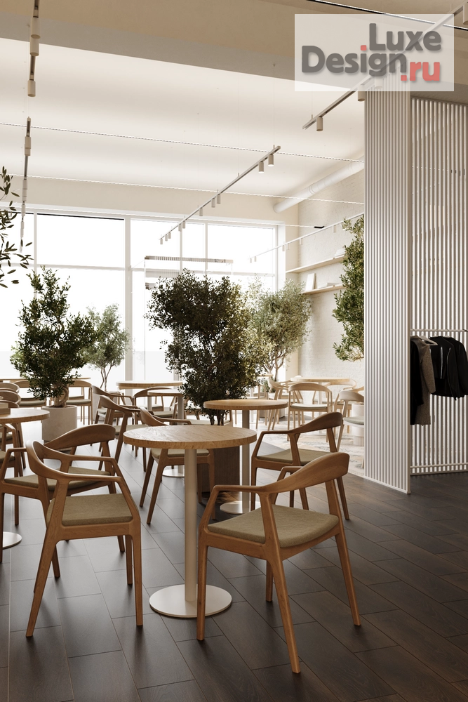Дизайн интерьера кафе "КОФЕЙНЯ "РУМС", НОВОКУЗНЕЦК" (фото 3)