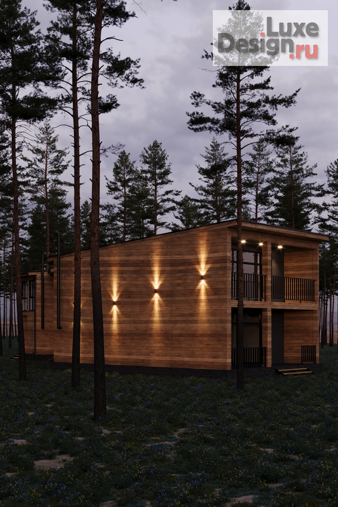 Общественная архитектура "БАЗА ОТДЫХА. ГОРНЫЙ АЛТАЙ" (фото 7)