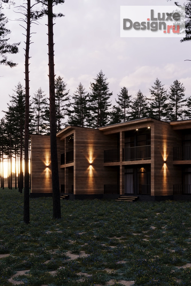 Общественная архитектура "БАЗА ОТДЫХА. ГОРНЫЙ АЛТАЙ" (фото 5)