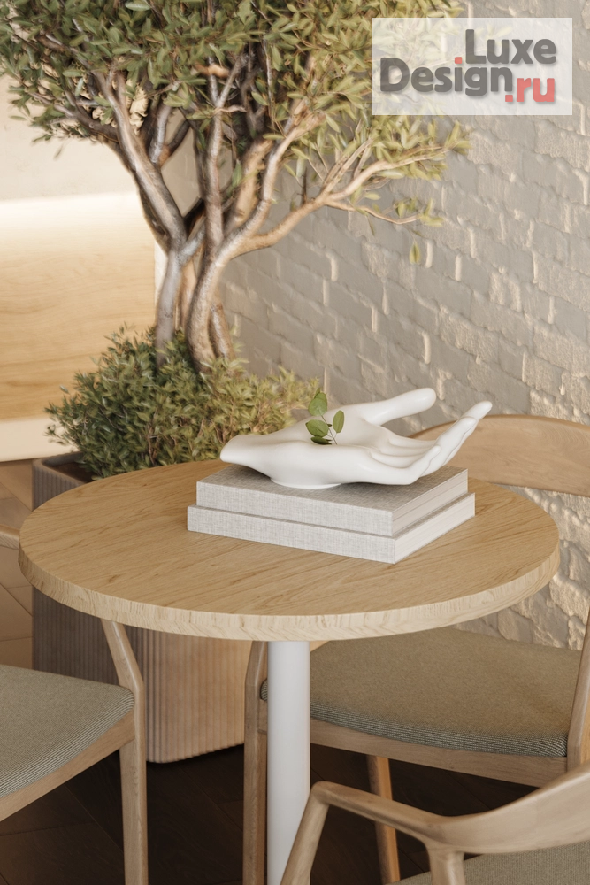 Дизайн интерьера кафе "КОФЕЙНЯ "РУМС", НОВОКУЗНЕЦК" (фото 5)