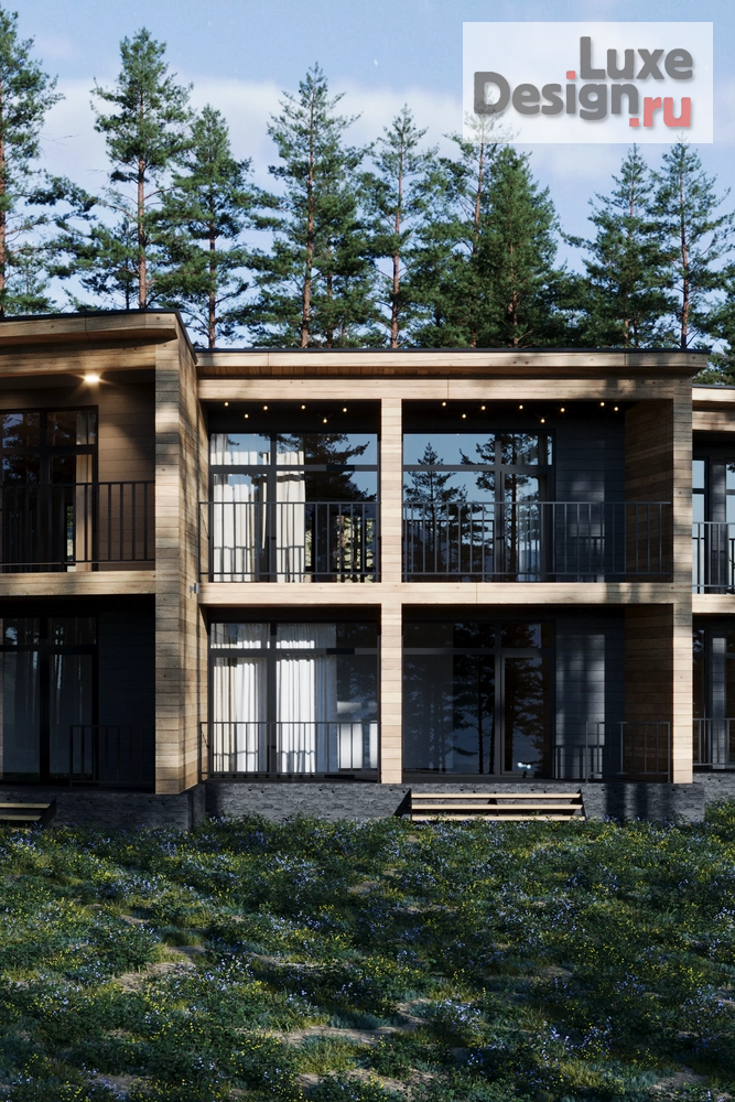 Общественная архитектура "БАЗА ОТДЫХА. ГОРНЫЙ АЛТАЙ" (фото 1)