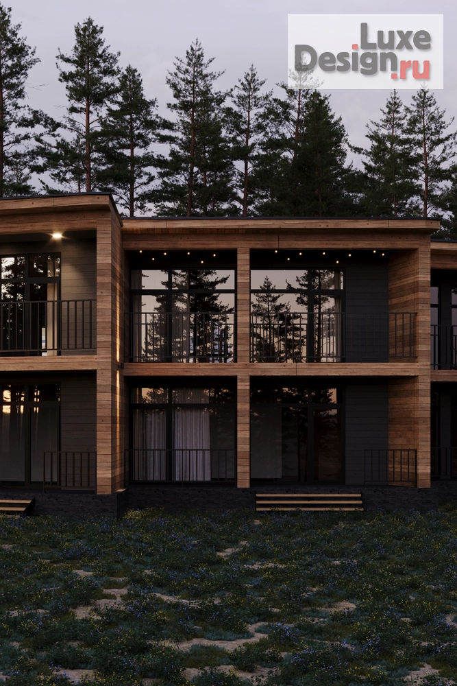 Общественная архитектура "БАЗА ОТДЫХА. ГОРНЫЙ АЛТАЙ" (фото 2)