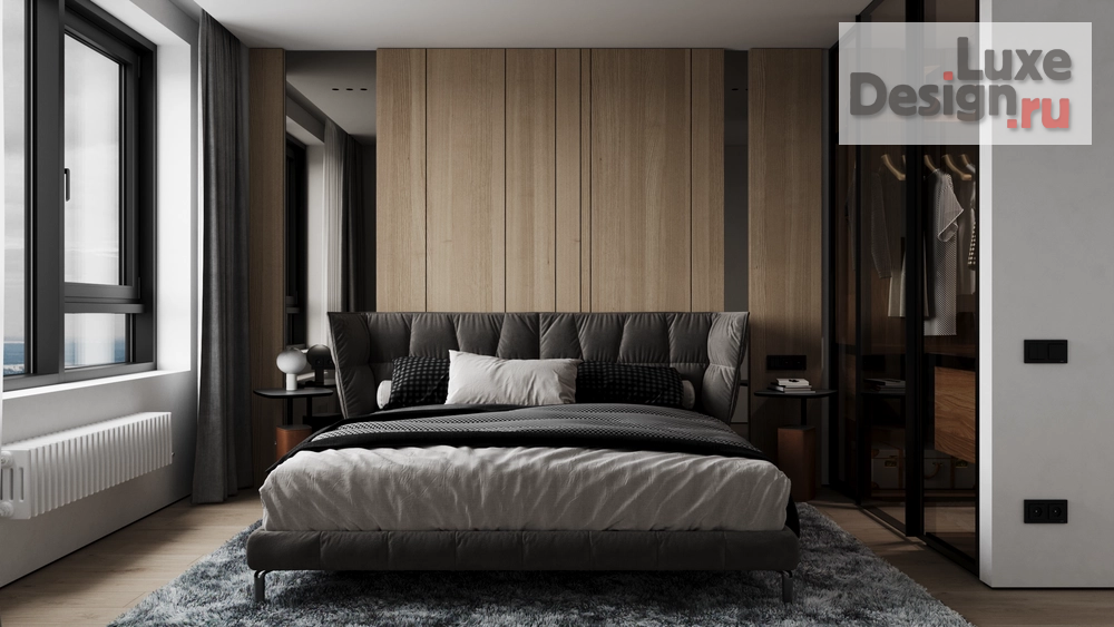 Дизайн интерьера трехкомнатной квартиры "ЖК ЕВРОПЕЙСКИЙ БЕРЕГ" (фото 12)