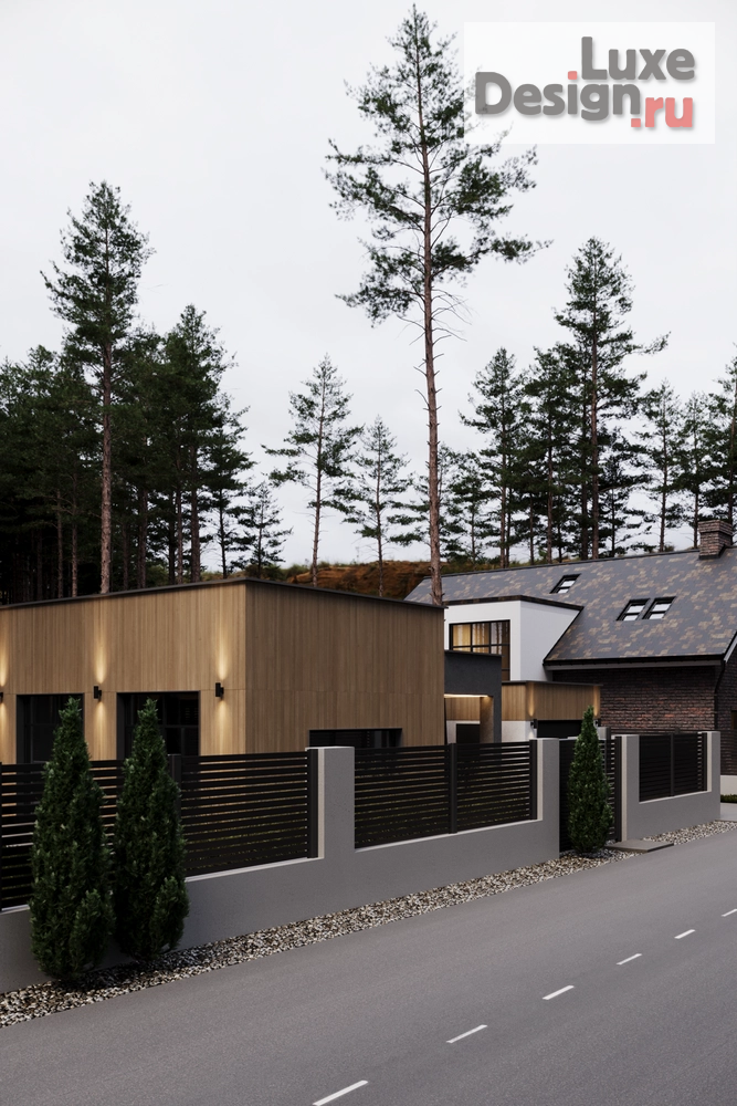 Частная архитектура "ЗАГОРОДНЫЙ ДОМ" (фото 8)