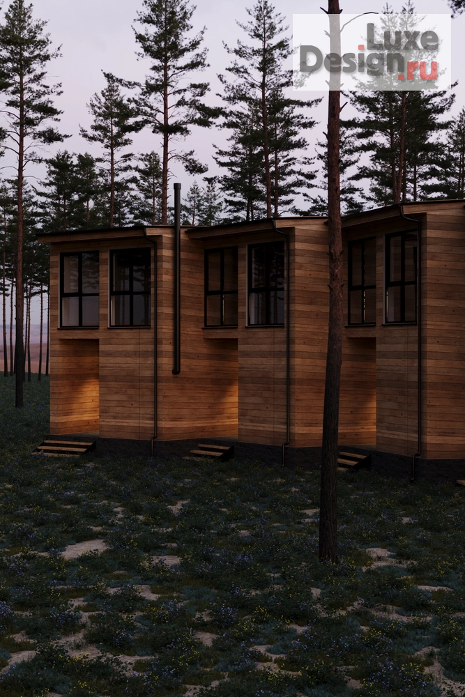 Общественная архитектура "БАЗА ОТДЫХА. ГОРНЫЙ АЛТАЙ" (фото 4)