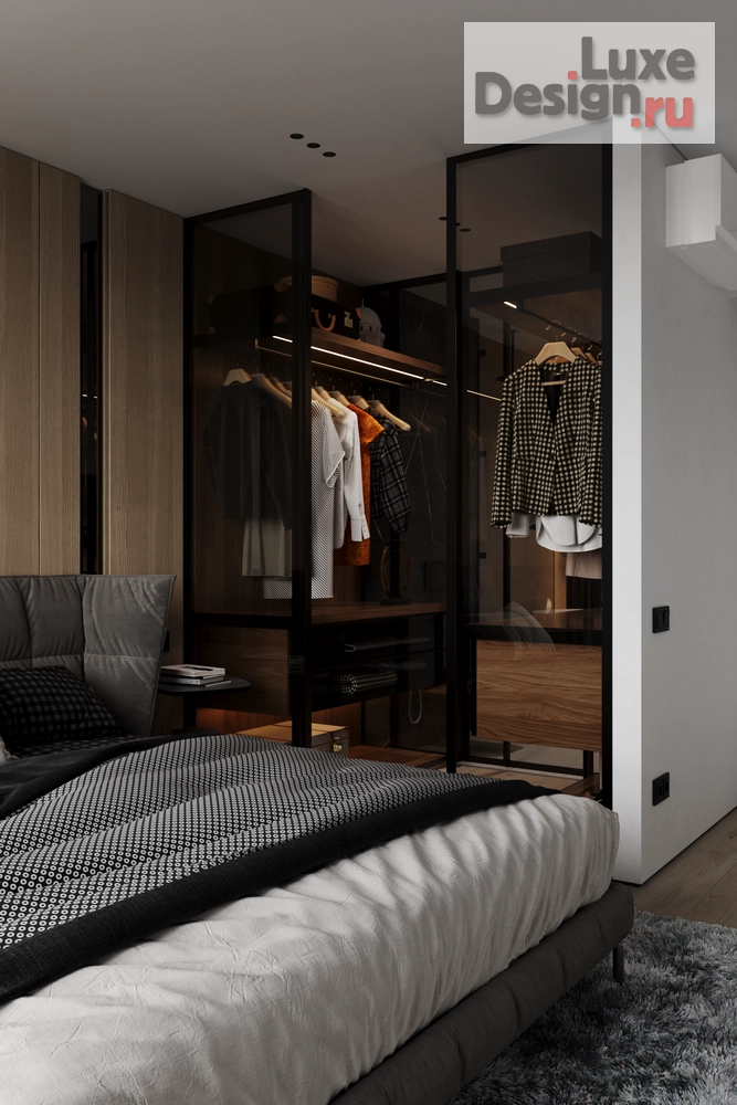 Дизайн интерьера трехкомнатной квартиры "ЖК ЕВРОПЕЙСКИЙ БЕРЕГ" (фото 16)