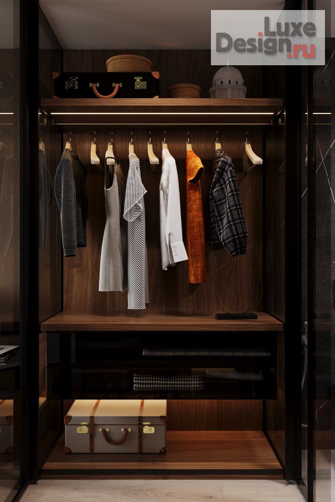 Дизайн интерьера трехкомнатной квартиры "ЖК ЕВРОПЕЙСКИЙ БЕРЕГ" (фото 18)