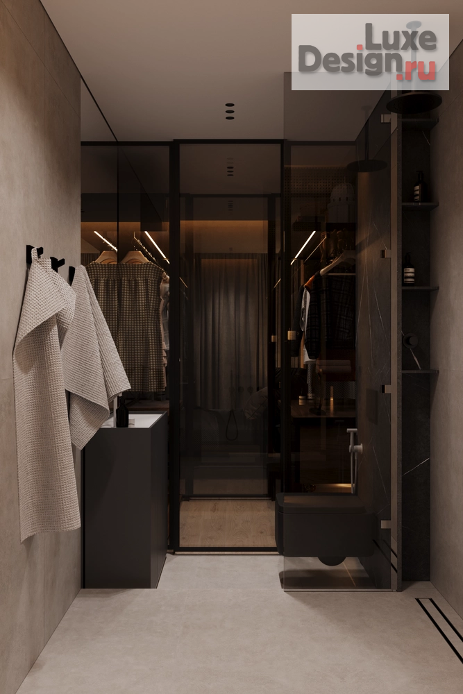 Дизайн интерьера трехкомнатной квартиры "ЖК ЕВРОПЕЙСКИЙ БЕРЕГ" (фото 27)