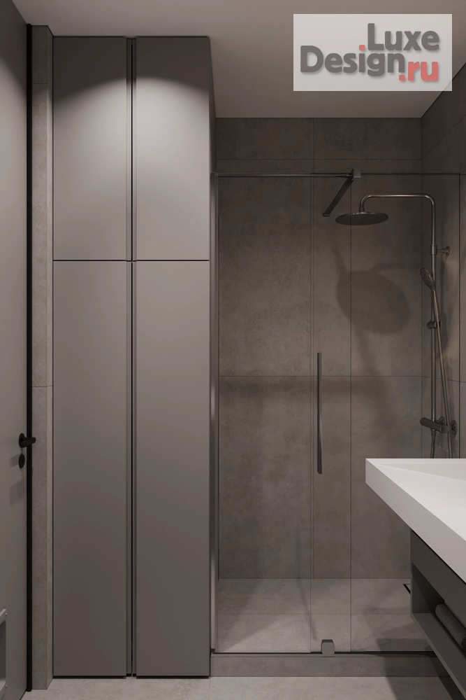 Дизайн интерьера трехкомнатной квартиры "ЖК ЕВРОПЕЙСКИЙ БЕРЕГ" (фото 31)