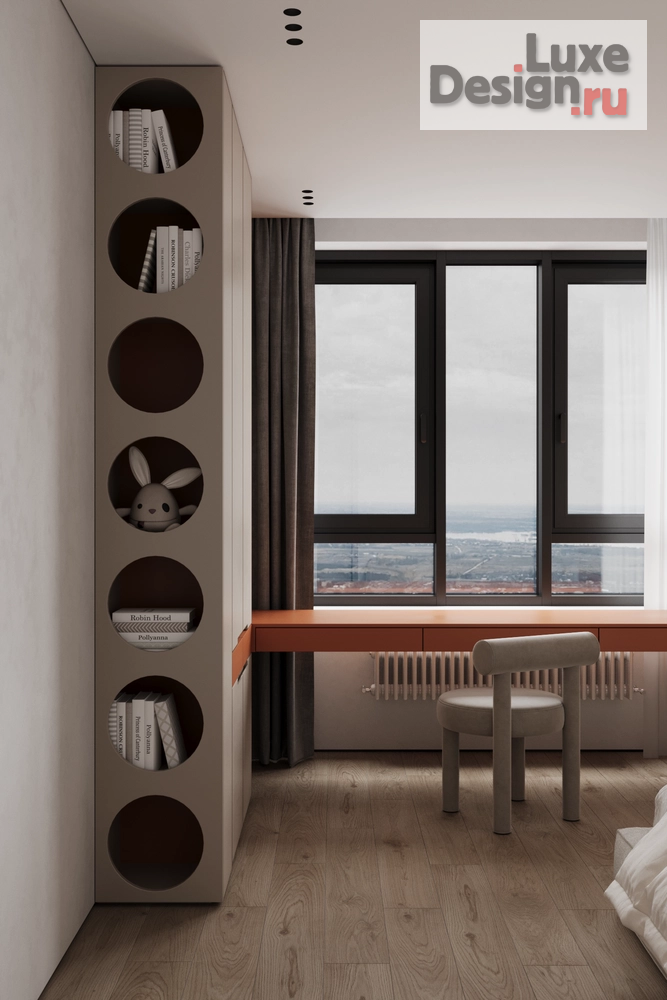 Дизайн интерьера трехкомнатной квартиры "ЖК ЕВРОПЕЙСКИЙ БЕРЕГ" (фото 33)