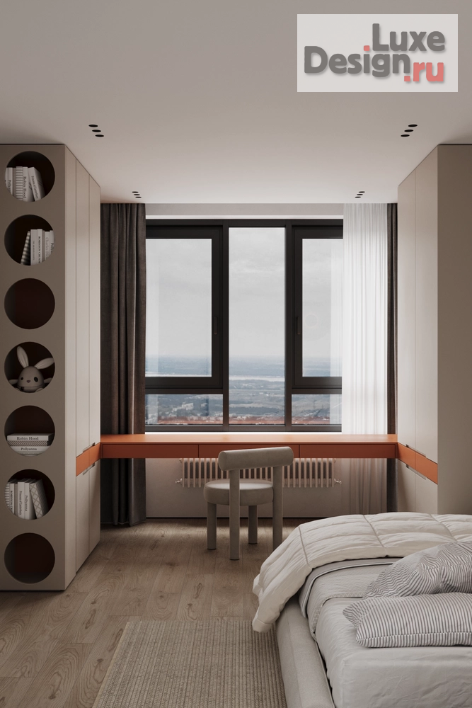 Дизайн интерьера трехкомнатной квартиры "ЖК ЕВРОПЕЙСКИЙ БЕРЕГ" (фото 39)