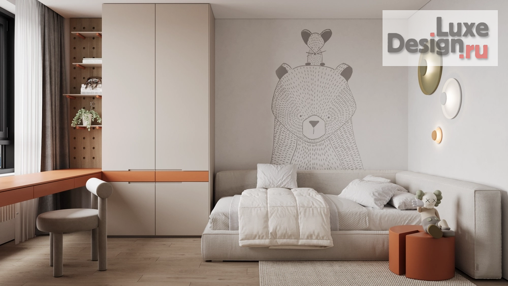 Дизайн интерьера трехкомнатной квартиры "ЖК ЕВРОПЕЙСКИЙ БЕРЕГ" (фото 40)