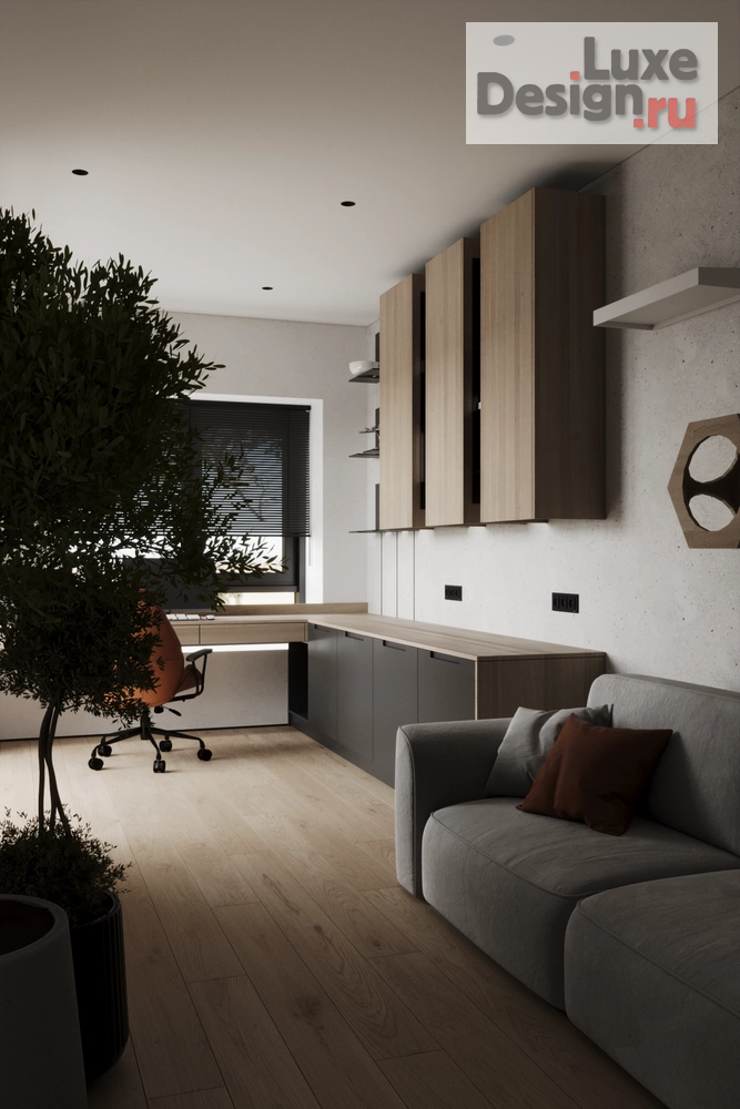 Дизайн интерьера таунхауса "ЖК BOTANIKA, ТАУНХАУС" (фото 37)