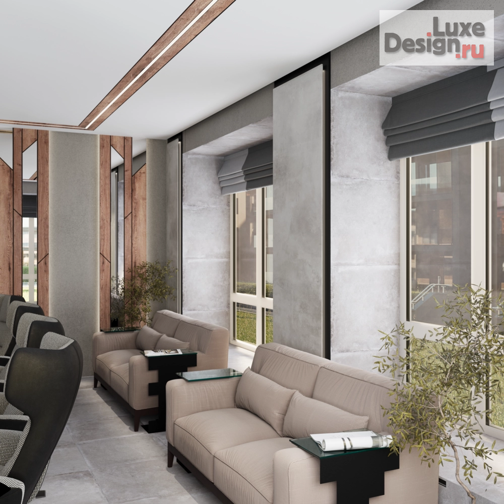 Дизайн интерьера офиса "Дизайн-проект офиса строительной компании" (фото 7)