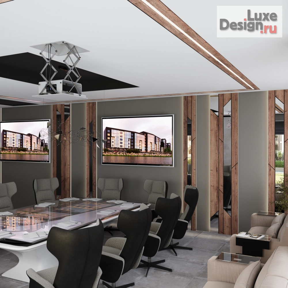 Дизайн интерьера офиса "Дизайн-проект офиса строительной компании" (фото 8)