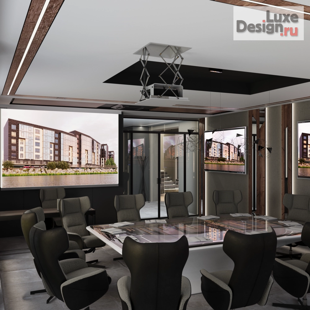 Дизайн интерьера офиса "Дизайн-проект офиса строительной компании" (фото 9)