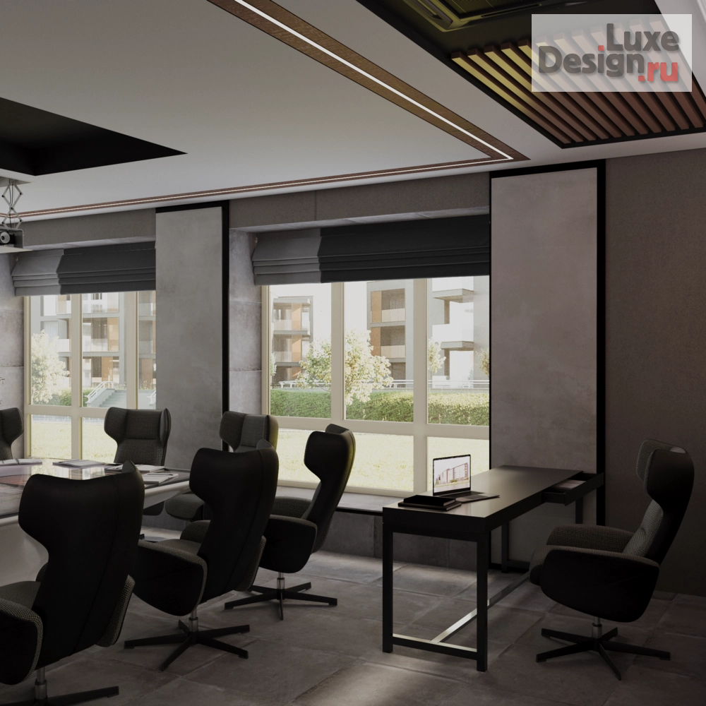 Дизайн интерьера офиса "Дизайн-проект офиса строительной компании" (фото 11)