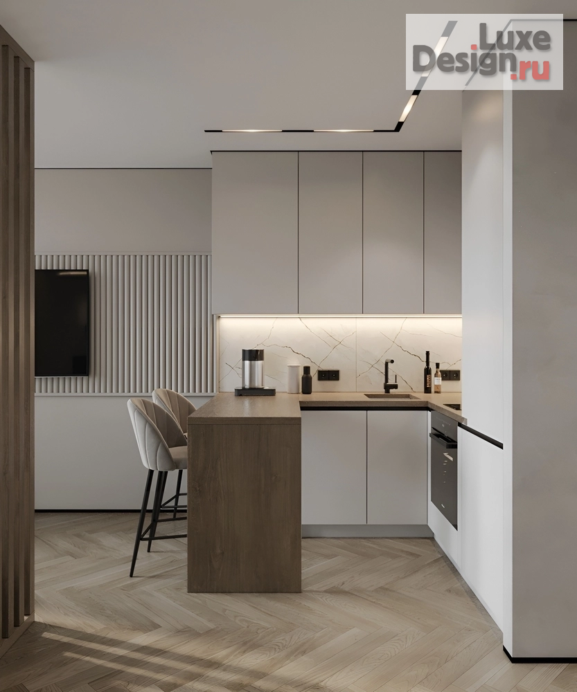 Дизайн интерьера однокомнатной квартиры "Ольга и Станислав |  ЖК Прованс | 29 м2" (фото 17)