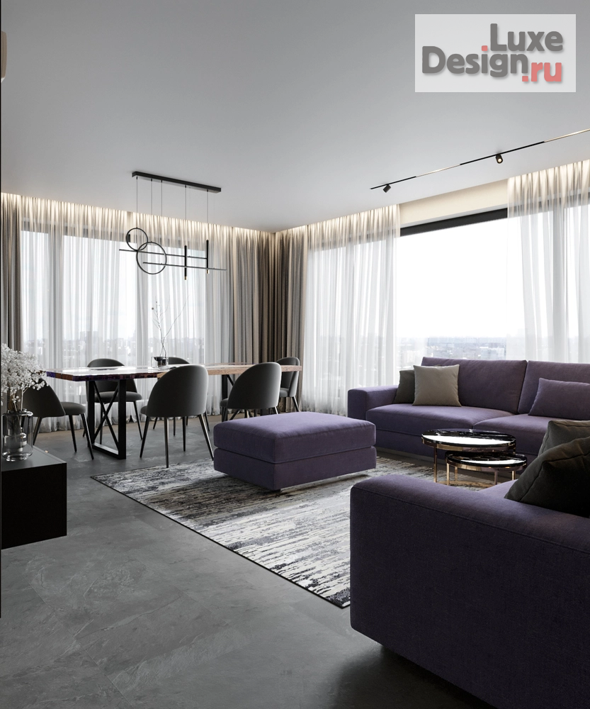 Дизайн интерьера четырехкомнатной квартиры "Олеся и Максим |  ЖК Европейский берег | 130 м2" (фото 61)