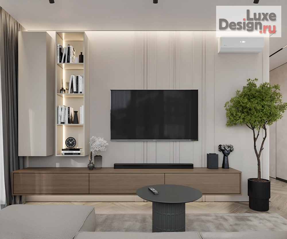 Дизайн интерьера трехкомнатной квартиры "Елена и Борис ЖК Мылзавод | 82 м2" (фото 36)