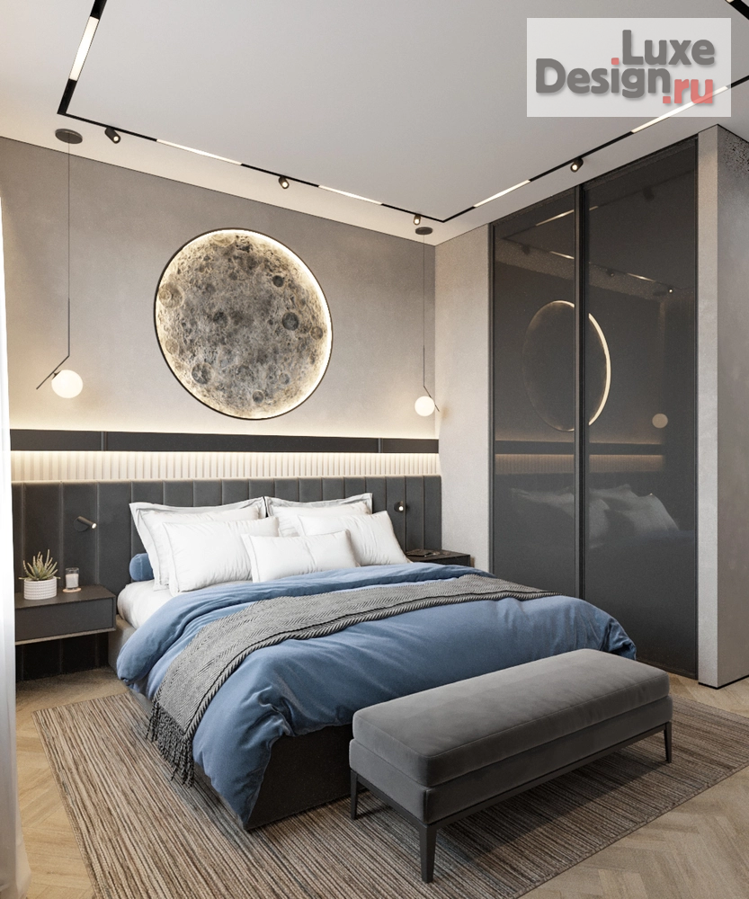 Дизайн интерьера трехкомнатной квартиры "Юлия и Олег | ЖК Современник | 121 м2" (фото 20)