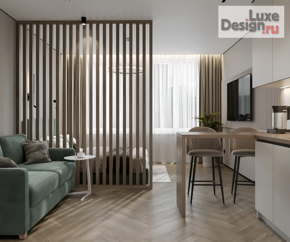 Дизайн интерьера однокомнатной квартиры "Ольга и Станислав |  ЖК Прованс | 29 м2" (фото 22)