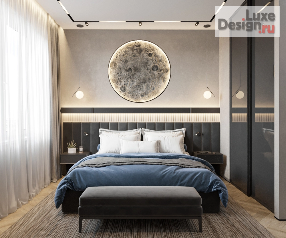 Дизайн интерьера трехкомнатной квартиры "Юлия и Олег | ЖК Современник | 121 м2" (фото 1)