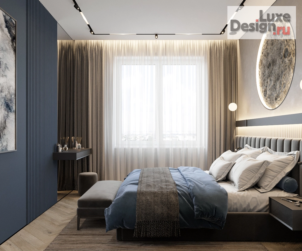 Дизайн интерьера трехкомнатной квартиры "Юлия и Олег | ЖК Современник | 121 м2" (фото 21)