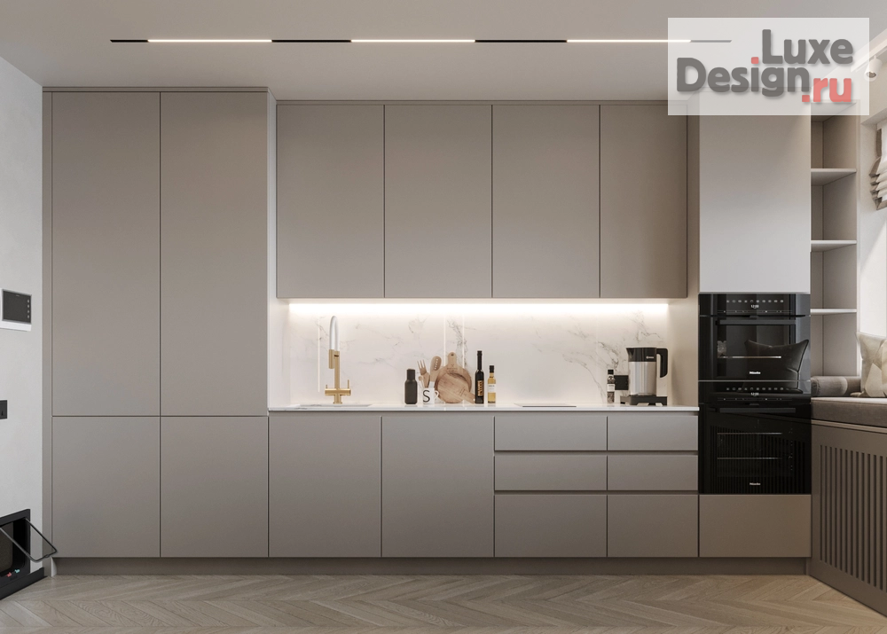 Дизайн интерьера трехкомнатной квартиры "Екатерина и Сергей |  ЖК Марсель-2 | 90 м2" (фото 37)