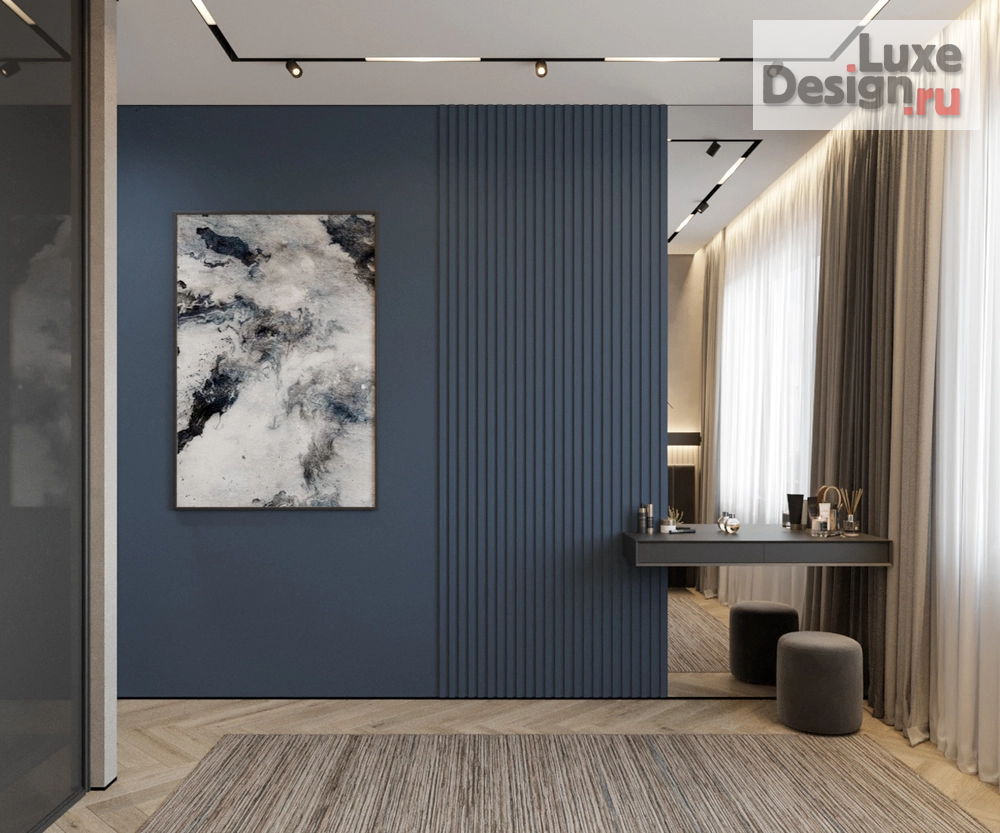 Дизайн интерьера трехкомнатной квартиры "Юлия и Олег | ЖК Современник | 121 м2" (фото 15)