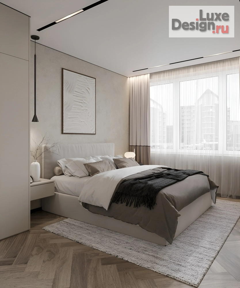 Дизайн интерьера трехкомнатной квартиры "Елена и Борис ЖК Мылзавод | 82 м2" (фото 41)