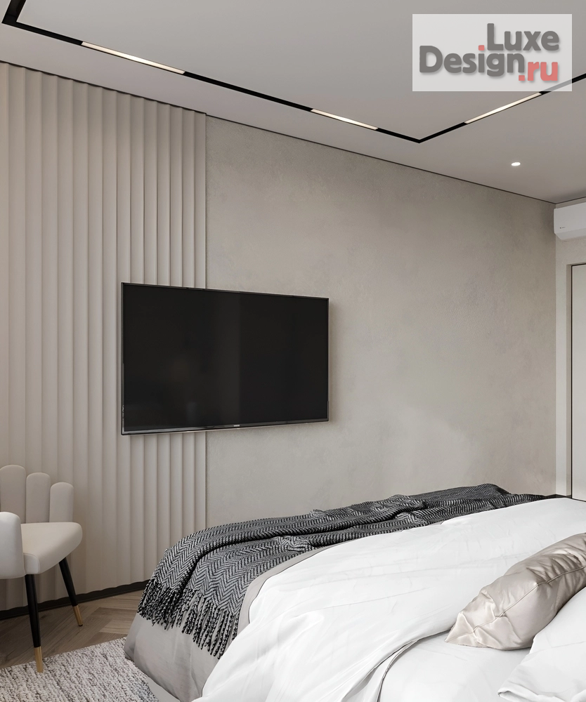 Дизайн интерьера трехкомнатной квартиры "Елена и Борис ЖК Мылзавод | 82 м2" (фото 18)