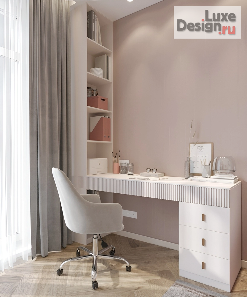 Дизайн интерьера трехкомнатной квартиры "Кристина и Владимир | ЖК Расцветай | 83 м2" (фото 27)