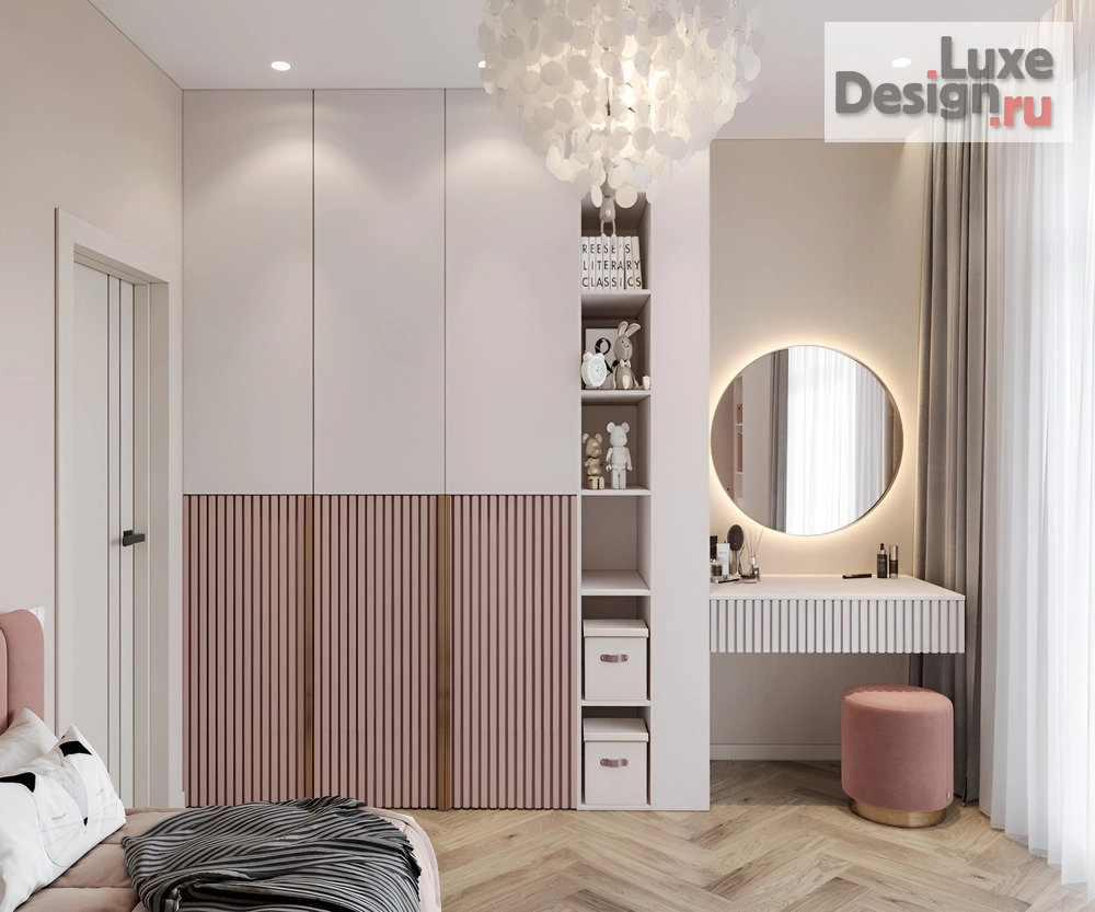 Дизайн интерьера трехкомнатной квартиры "Кристина и Владимир | ЖК Расцветай | 83 м2" (фото 28)