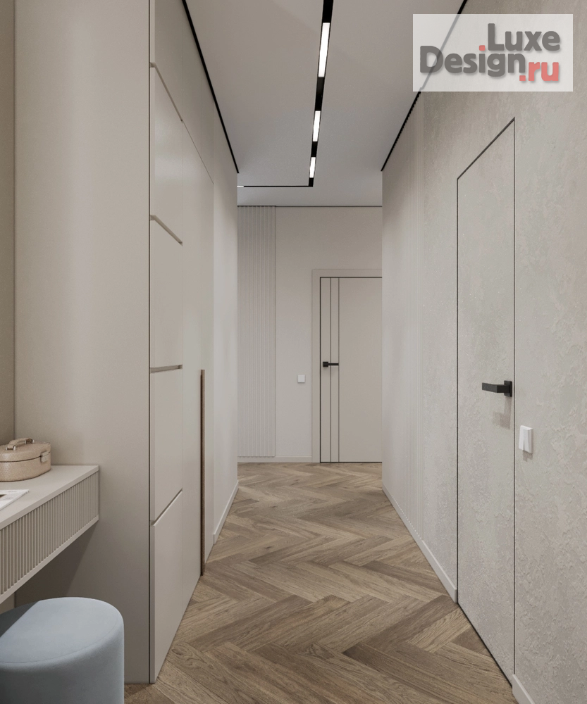 Дизайн интерьера трехкомнатной квартиры "Кристина и Владимир | ЖК Расцветай | 83 м2" (фото 18)