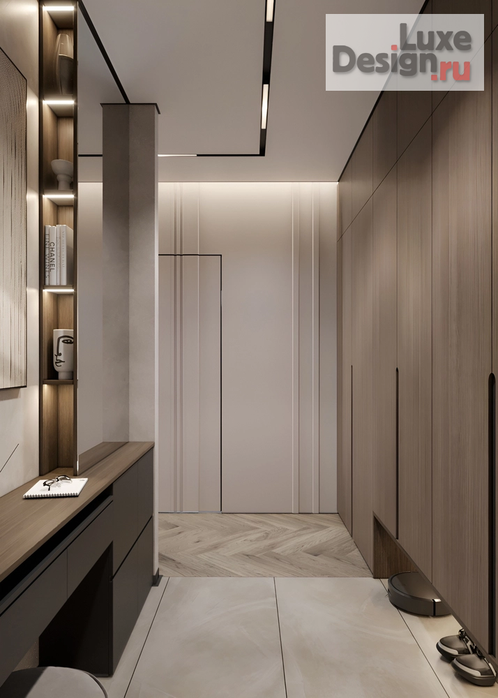 Дизайн интерьера трехкомнатной квартиры "Елена и Борис ЖК Мылзавод | 82 м2" (фото 34)