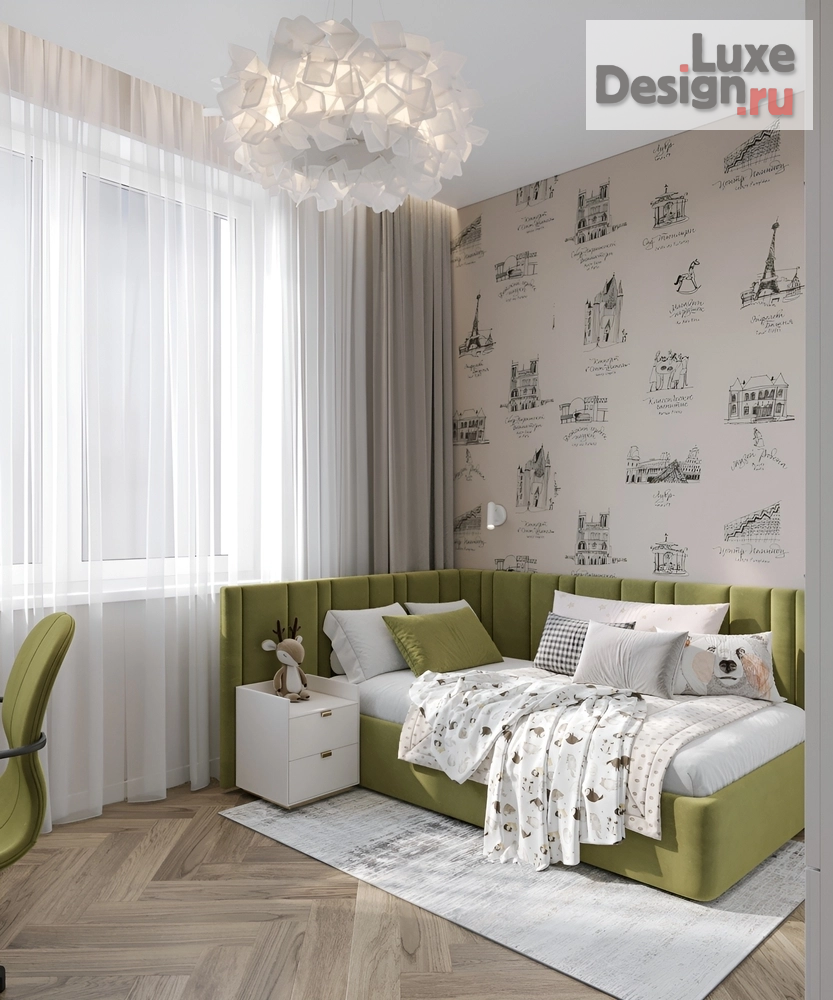 Дизайн интерьера трехкомнатной квартиры "Кристина и Владимир | ЖК Расцветай | 83 м2" (фото 29)