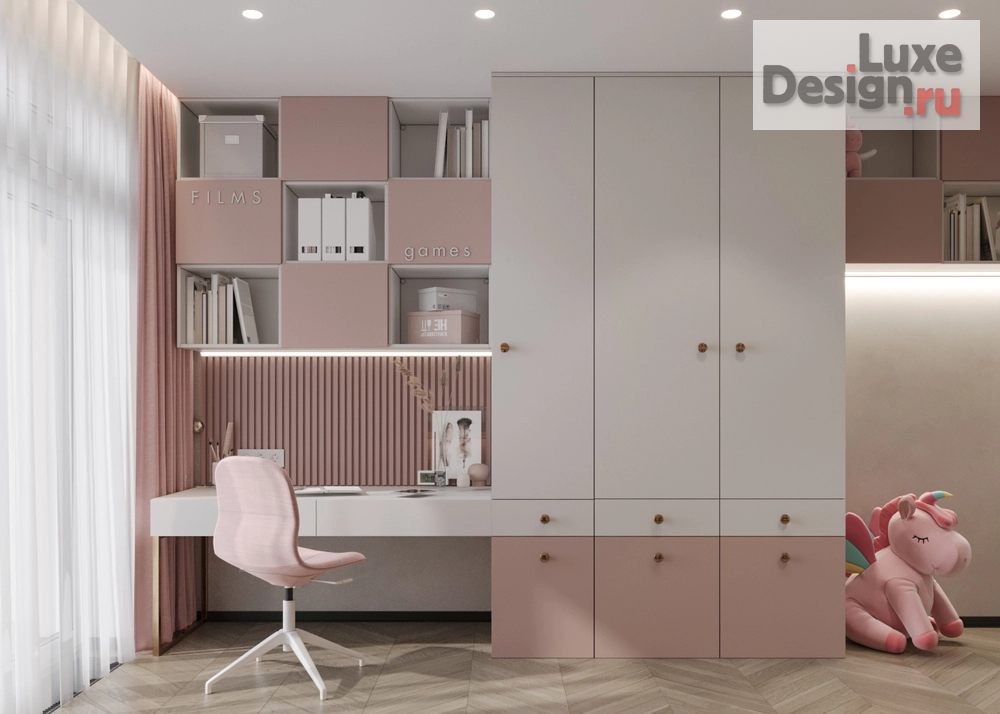 Дизайн интерьера трехкомнатной квартиры "Екатерина и Сергей |  ЖК Марсель-2 | 90 м2" (фото 44)