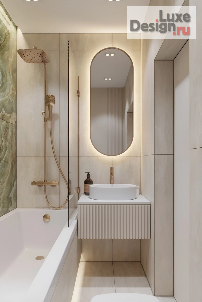 Дизайн интерьера двухкомнатной квартиры "Ксения  | ЖК Европейский берег | 57 м2" (фото 20)