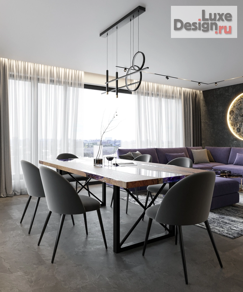 Дизайн интерьера четырехкомнатной квартиры "Олеся и Максим |  ЖК Европейский берег | 130 м2" (фото 36)