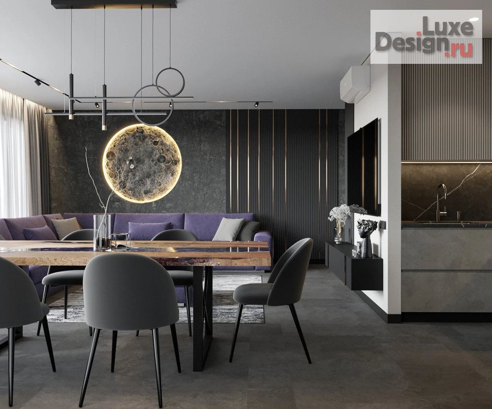 Дизайн интерьера четырехкомнатной квартиры "Олеся и Максим |  ЖК Европейский берег | 130 м2" (фото 37)