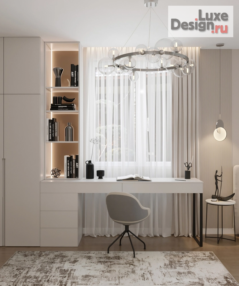 Дизайн интерьера коттеджа "Елена  | Коттедж на Жемчужной | 235 м2" (фото 13)